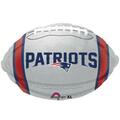 Loftus International 18 in. New England Patriots Team Colors Jr. Shape Balloon, 8PK A2-9598
